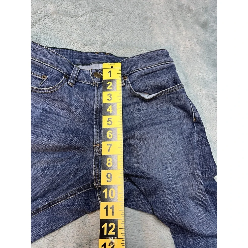 LL Bean‎ Jeans Bangles Bootcut Women's 6/27 Blue Denim Stretch Favorite Fit